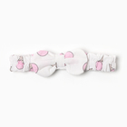 Набор для новорождённого (одеяло, шапочка, пояс), цвет розовый, рост 56-62 см - Фото 5
