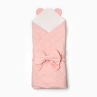 Набор для новорожденного (одеяло, бант), цвет розовый, рост 56-62 - фото 321238878