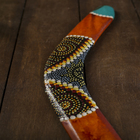 Сувенир Бумеранг, чёрный с узором, 41×13×1 см, МИКС - Фото 2