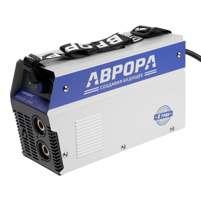 Сварочный аппарат инверторный Aurora Вектор 2200, 8.4 кВт, 20-220 А, d=1.6-5 мм, 2 кабеля - Фото 1