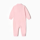 Комбинезон детский с открытыми ножками, цвет розовый, рост 74 - фото 23905577