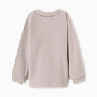 Лонгслив детский, цвет серый, рост 80 - фото 23890523