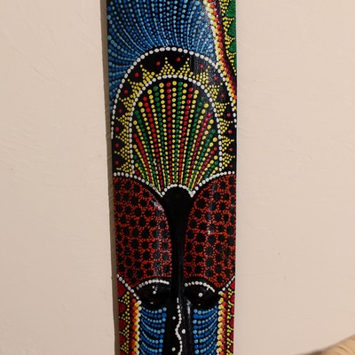 Маска «Маори», 100×14×4 см, дерево, МИКС