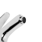 Смеситель для раковины ZEIN Z3411, однорычажный, на гайке, картридж керамика 35 мм, серый - Фото 6