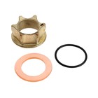 Смеситель для раковины ZEIN Z3411, однорычажный, на гайке, картридж керамика 35 мм, серый - Фото 8