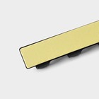 Крючок самоклеящийся SAVANNA Black, планка, металл, 4 крючка, 16×2×2.5 см, цвет чёрный - Фото 5