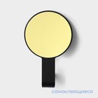 Крючки самоклеящиеся SAVANNA Black Loft, 2 шт., металл, 1.8×7.3×4.5 см, чёрные - Фото 3