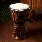 Сувенирный музыкальный инструмент «Барабан Джембе», 30×16×16 см, МИКС - Фото 12