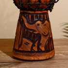 Сувенирный музыкальный инструмент «Барабан Джембе», 30×16×16 см, МИКС - Фото 6