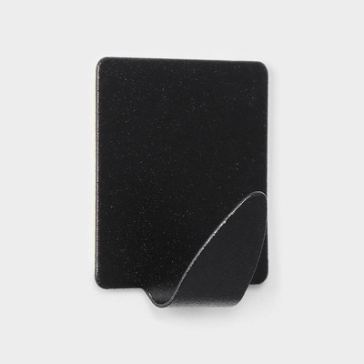 Крючки самоклеящиеся SAVANNA Black Loft, 6 шт., металл, 3.5×3.8×1.8 см, чёрные