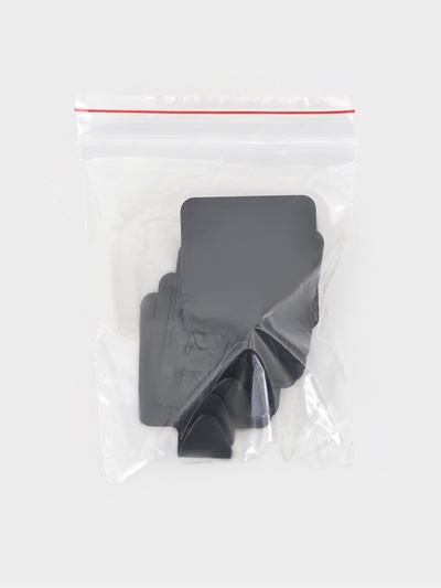 Крючки самоклеящиеся SAVANNA Black Loft, 6 шт., металл, 3.5×3.8×1.8 см, чёрные