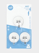 Крючки самоклеящиеся SAVANNA «Круг», 3 шт., металл, 4.5×4.5×2 см, хромированные - Фото 11