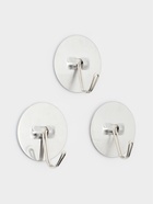 Крючки самоклеящиеся SAVANNA «Круг», 3 шт., металл, 4.5×4.5×2 см, хромированные - Фото 7