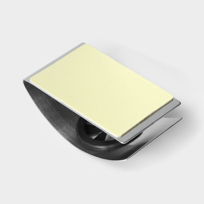 Металлический самоклеящийся держатель для салфеток и полотенец SAVANNA Chrome Loft Сlamp, 3×8×5 см
