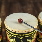 Сувенирный музыкальный инструмент «Барабаны тройные», 33×17×11 см, МИКС - Фото 6