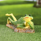 Садовая фигура "Лягушка отдыхает" 12см - фото 23859835