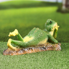 Садовая фигура "Лягушка отдыхает" 12см - фото 23859837