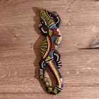 Панно декоративное "Ящерица геккон" 24х7,5х1 см МИКС - фото 8403241