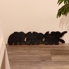 Панно декоративное «Три слона», 50×13×1.5 см, МИКС - Фото 4