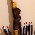 Сувенир Лук со стрелами из бамбука 125х65х3 см - Фото 3