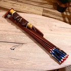 Сувенир Лук со стрелами из бамбука 125х65х3 см - фото 8643499
