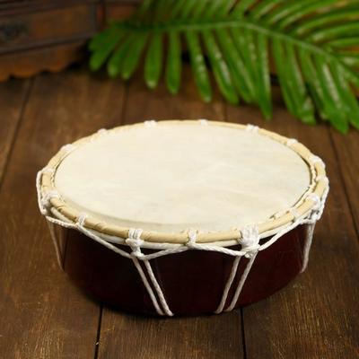 Сувенирный музыкальный инструмент Бубен «Уникальность», 23×23×7.5 см