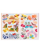 Книга с наклейками, сделай чудика «Хохотушка» - Фото 5