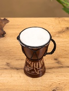 Сувенирный музыкальный инструмент «Барабан Джембе», 8.5×8.5×12 см, МИКС - Фото 2