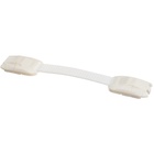 Блокиратор для дверей и ящиков Крошка Я, универсальные, гибкие, 4 шт., белый - Фото 4