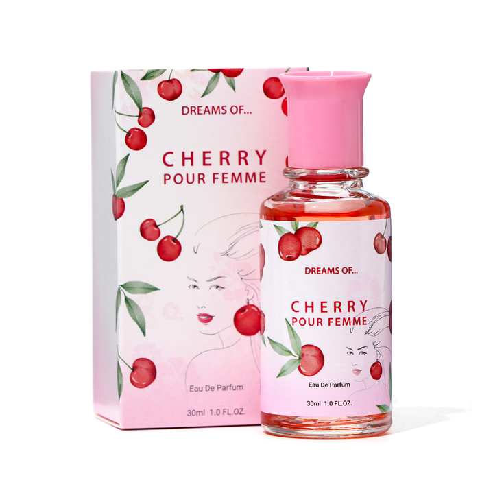 Парфюмерная вода женская Dreams of Cherry, 30 мл (по мотивам Cherry In The Air (Escada) - Фото 1
