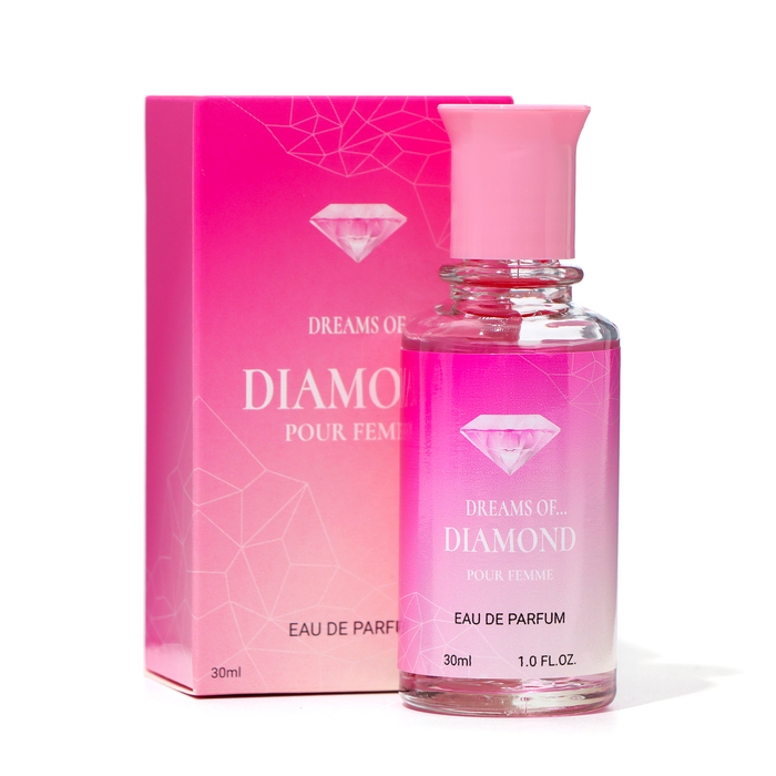 Парфюмерная вода женская Dreams of Diamond, 30 мл (по мотивам Bright Crystal (Versace) - Фото 1