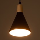 Люстра «Сивиль» 1×40 Вт Е27 черный 12.5×12.5×120 см - Фото 4