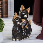 Сувенир дерево "Кошачья семья" 20х5х14 см - Фото 2