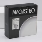 Десертные тарелки Magistro Mien, d=16.5 см, набор 6 шт., фарфор, белые - Фото 7