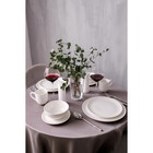 Набор тарелок фарфоровых десертных Magistro Mien, 6 предметов: d=16,5 см, цвет белый - Фото 8