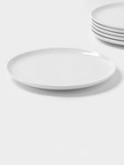 Тарелки Magistro Mien, d=26.3 см, набор 6 шт., фарфор, белые - Фото 2