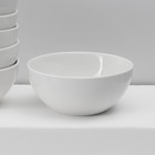 Набор тарелок фарфоровых глубоких Magistro Mien, 6 предметов: 500 мл, d=14 см, цвет белый - Фото 2