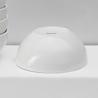 Набор тарелок фарфоровых глубоких Magistro Mien, 6 предметов: 500 мл, d=14 см, цвет белый - Фото 4
