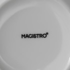 Набор тарелок фарфоровых глубоких Magistro Mien, 6 предметов: 500 мл, d=14 см, цвет белый - Фото 6