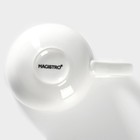 Набор кружек фарфоровых Magistro Mien, 6 предметов: 270 мл, цвет белый - Фото 6