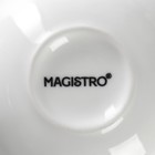 Набор кружек фарфоровых Magistro Mien, 6 предметов: 270 мл, цвет белый - Фото 5
