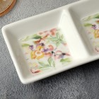 Менажница керамическая Дорого внимание «Цветы», 13.8×7 см - Фото 3