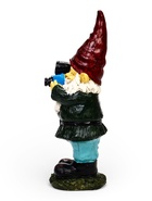 Садовая фигура из полистоуна «Гном фотограф», 10×10×27 см - Фото 6