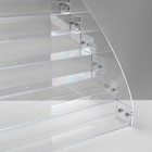 Подставка под лаки 7 этажей, оргстекло, 31×31×25 см, прозрачная - Фото 2