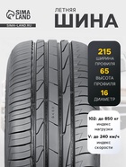Шина летняя Ikon Tyres Autograph Aqua 3 SUV 215/65 R=16 102V - Фото 1