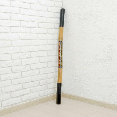 Сувенирный музыкальный инструмент «Диджериду» 120×6×6 см МИКС