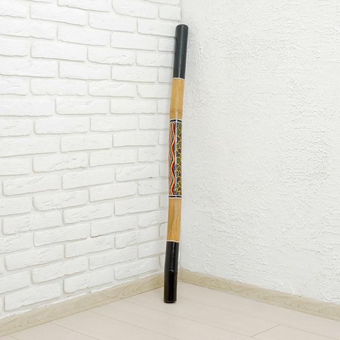 Сувенирный музыкальный инструмент "Диджериду" 120х6х6 см МИКС - Фото 1