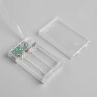 УЦЕНКА Гирлянда «Нить» 5 м роса, IP20, медная нить, 50 LED, свечение тёплое белое, мерцание всех светодиодов, AAх3 10393953