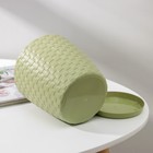 УЦЕНКА Горшок для цветов БЕЗ ПОДДОНА «Ротанг», 2 л, цвет белый 10394044