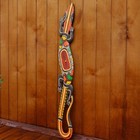 Панно декоративное «Ящерица геккон», 97×15×1.5 см, МИКС - Фото 4